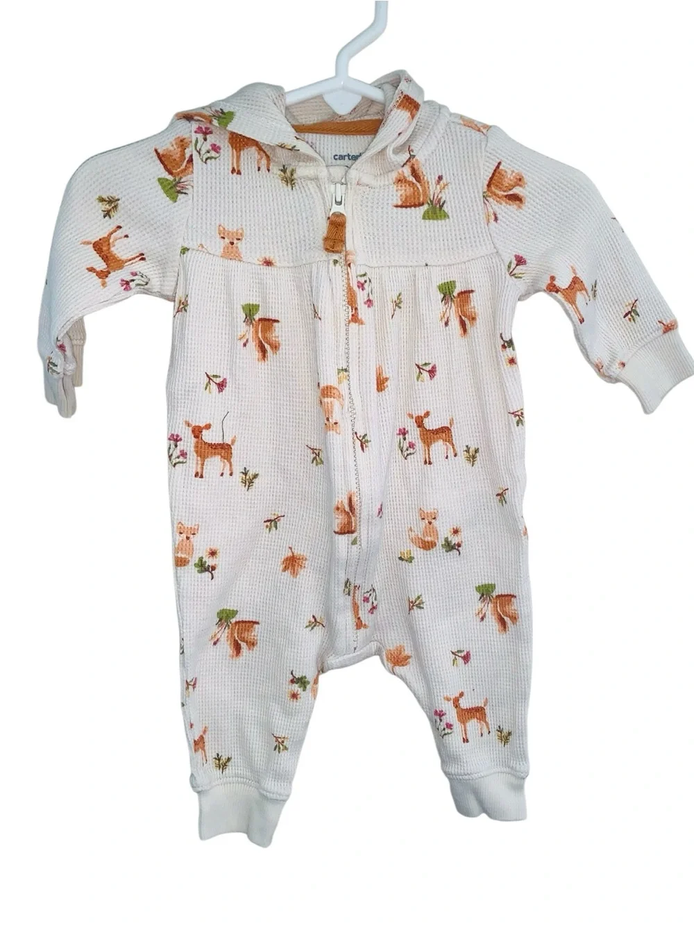 Carters hoodie Thermal one piece 3 months